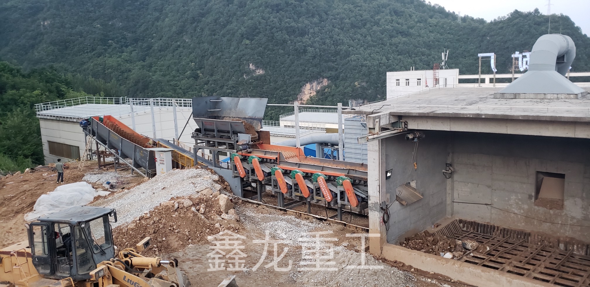 鎢礦泥石分離、洗礦生產(chǎn)線(xiàn)